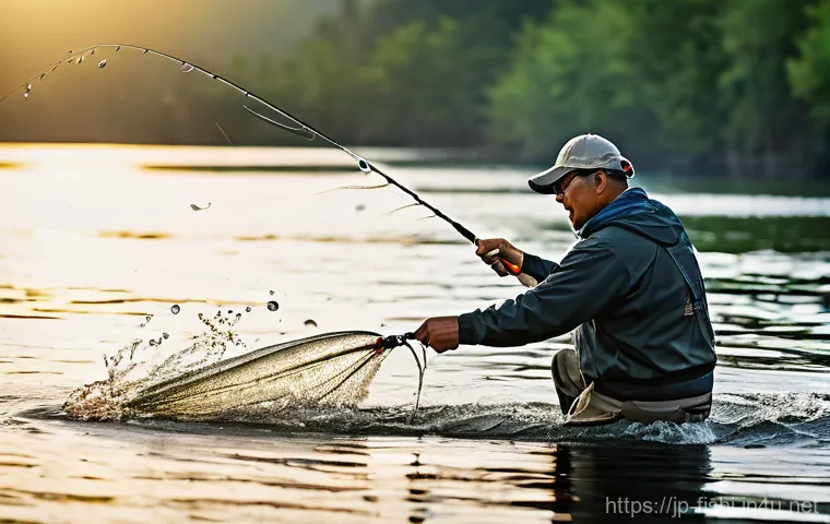 루어 액션별 차이점 - **Prompt: Exhilarating Topwater Strike on a Popper**
    A vibrant, dynamic illustration capturing a...