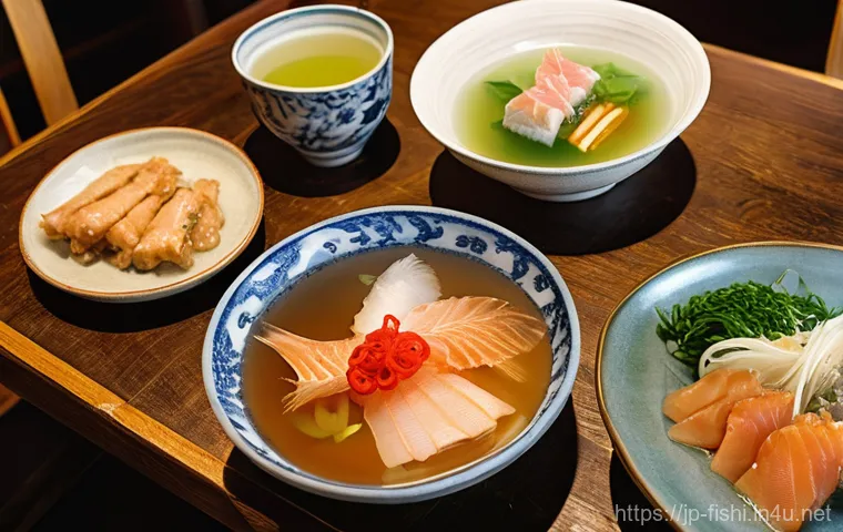 직접 잡은 물고기 손질법 - **Prompt:** A close-up, action-oriented shot of an adult's hands expertly performing the "sanmai-oro...